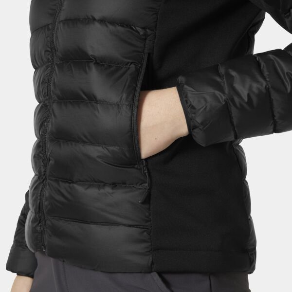 HELLY HANSEN Verglas Down Hybrid Hooded Kadın Mont 2.0 Siyah - XS