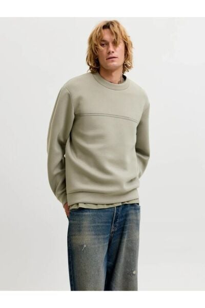 Jack & Jones  Erkek  Bisiklet Yaka Sweatshirt