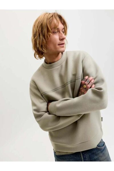 Jack & Jones  Erkek  Bisiklet Yaka Sweatshirt