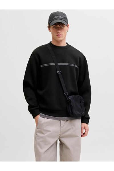 Jack & Jones  Erkek  Bisiklet Yaka Sweatshirt