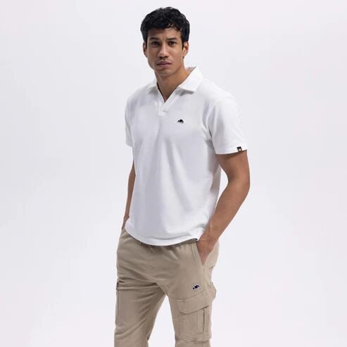 Ellesse Erkek Polo T-shirt M-EM146-1 Beyaz - XL