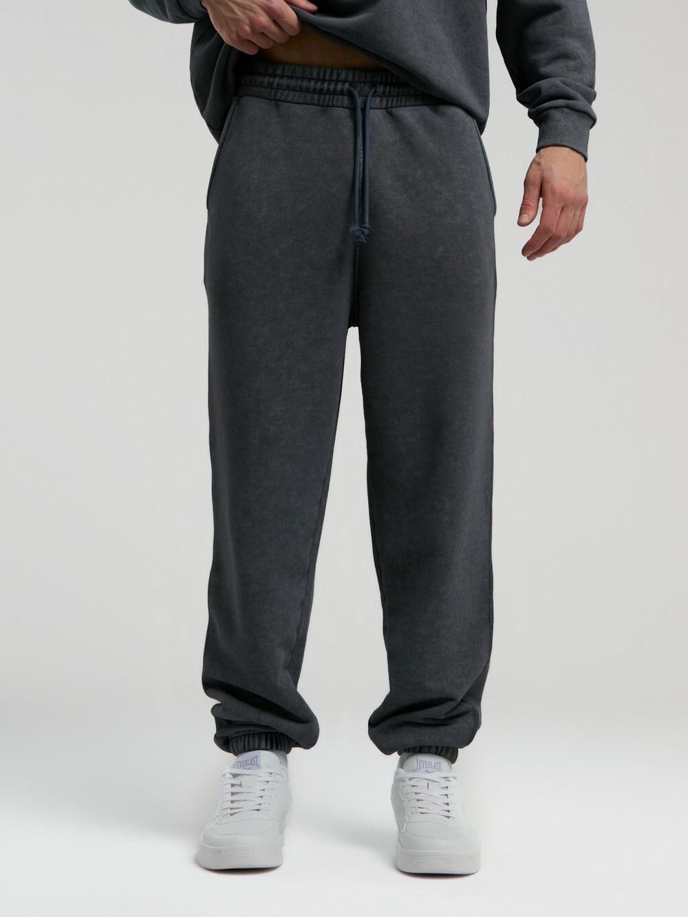 Everlast Authentic Boxing Oversize Antrasit Erkek Eşofman Altı L - Antrasit