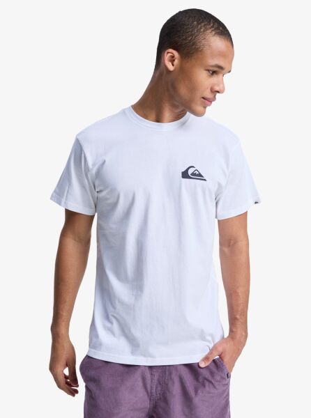 Quiksilver Ev Mini Logo Ss Erkek T-Shirt Beyaz - S