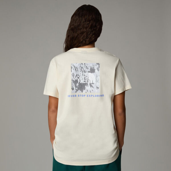 The North Face W S/S Box Nse Tailgrid Infill Relaxed Te Kadın T-Shirt
