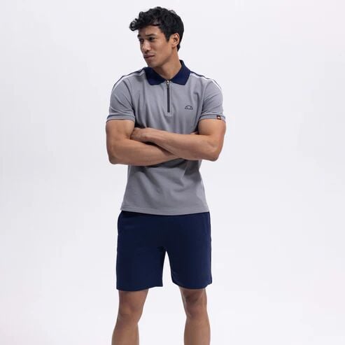 Ellesse Erkek Polo T-shirt M-EM169-1 Beyaz - S