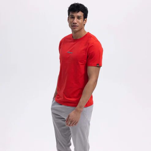 Ellesse Erkek T-shirt M-EM462 Kırmızı - XL