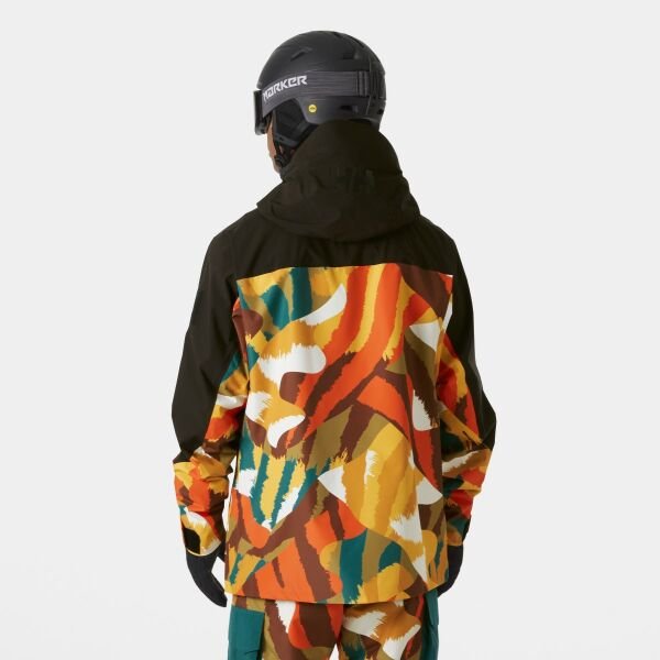 Helly Hansen ULLR D Shell Graphic Erkek Kayak Ceketi Renkli - XL
