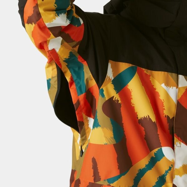 Helly Hansen ULLR D Shell Graphic Erkek Kayak Ceketi Renkli - XL