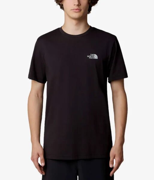 The North Face Ss Reflective Box Nse Tee Erkek T-Shirt Siyah - S