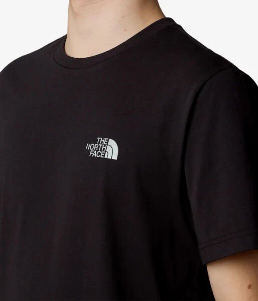 The North Face Ss Reflective Box Nse Tee Erkek T-Shirt Siyah - S
