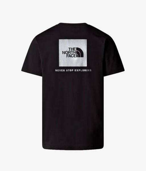 The North Face Ss Reflective Box Nse Tee Erkek T-Shirt Siyah - S