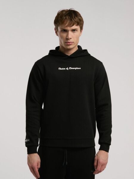 Everlast Champions Collection Siyah Erkek Kapüşonlu Sweatshirt XL - Siyah