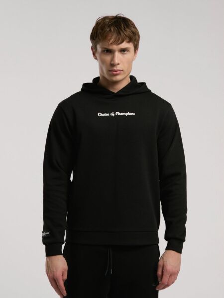Everlast Champions Collection Siyah Erkek Kapüşonlu Sweatshirt XL - Siyah