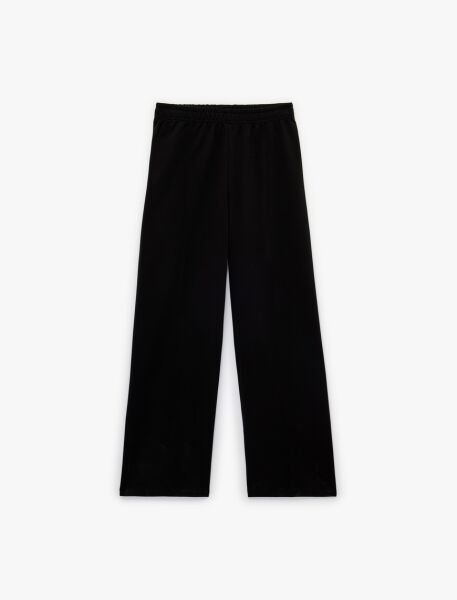 Koton Siyah Eşofman Altı 6Skg40154Ak Siyah - 9-10