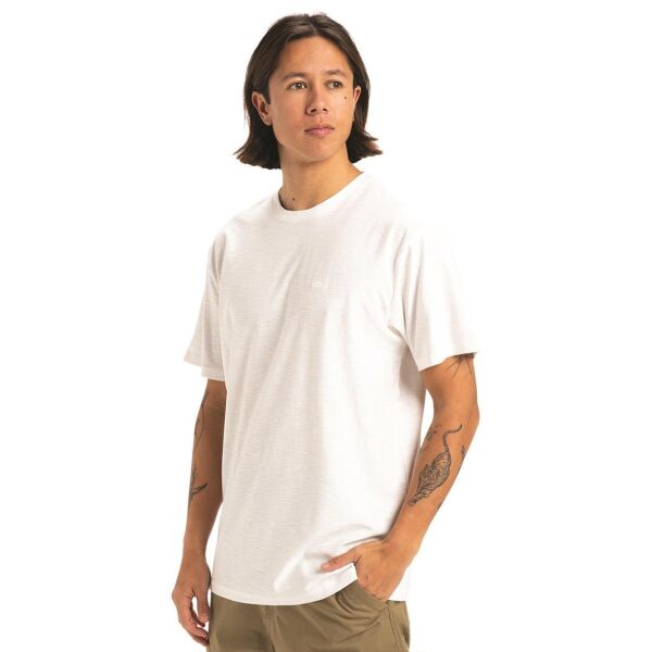 Quiksilver Slub Roundneck Erkek T-Shirt Beyaz - XXL
