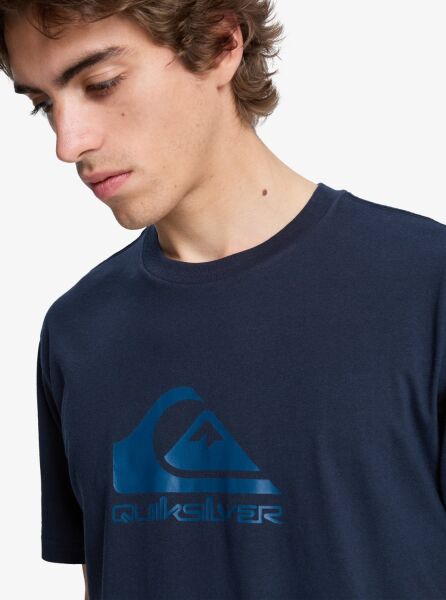 Quiksilver Ev Comp Logo Ss Erkek T-Shirt Lacivert - XXL