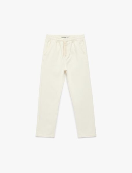 Koton Ekru Pantolon 6Skb40026Td Ekru - 9-10