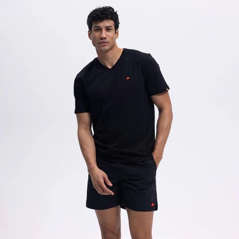 Ellesse Erkek T-shirt M-EM186-1 Siyah - XXL