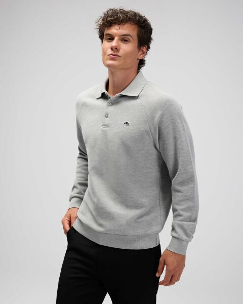 Ellesse Polo Sweatshırt Lacivert - XXL