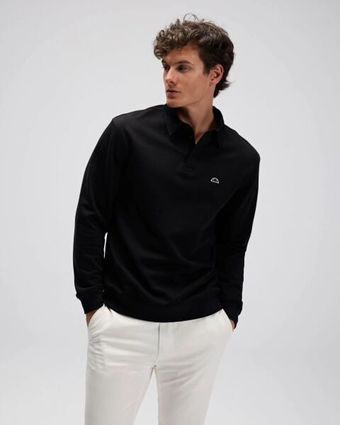 Ellesse Polo Sweatshırt Lacivert - XXL