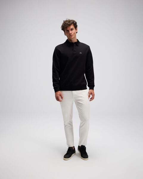 Ellesse Erkek Polo Sweatshırt Em633 Lacivert - XL