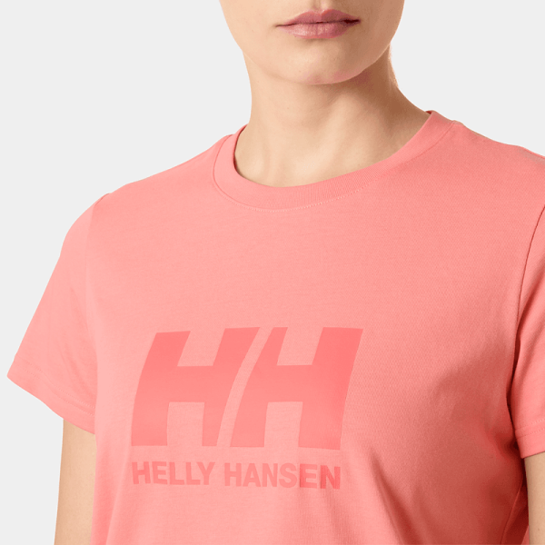 Helly Hansen W Hh Logo Kadın T-Shirt 3.0 S - Coral Almond