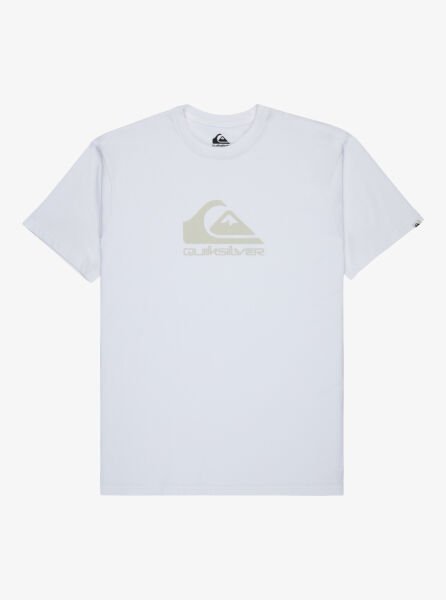 Quiksilver Ev Comp Logo Ss Erkek T-Shirt Beyaz - XL