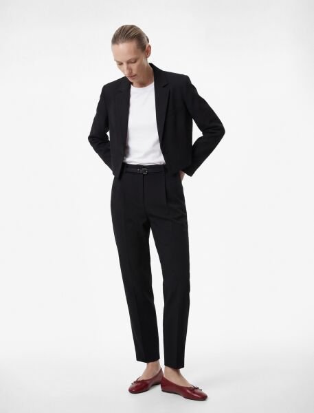 Koton Siyah Pantolon 6Sak40287Uw Siyah - 46