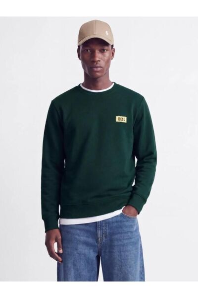 Jack & Jones  Erkek  Bisiklet Yaka Sweatshirt
