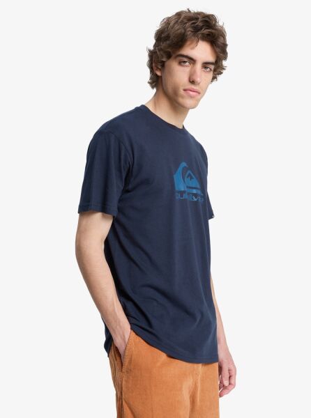 Quiksilver Ev Comp Logo Ss Erkek T-Shirt Lacivert - XXL