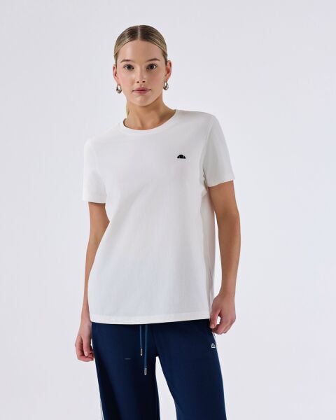 Ellesse Kadın Tişört 6Sf5036 S - OFF WHITE