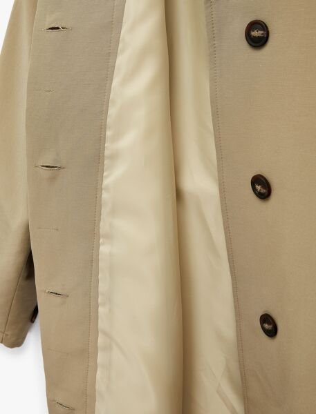 Koton Haki Trençkot 6Sak00018Ew Haki - 44