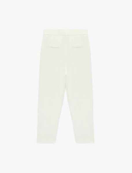 Koton Kırık Beyaz Pantolon 6SAK40105UW Beyaz - 48