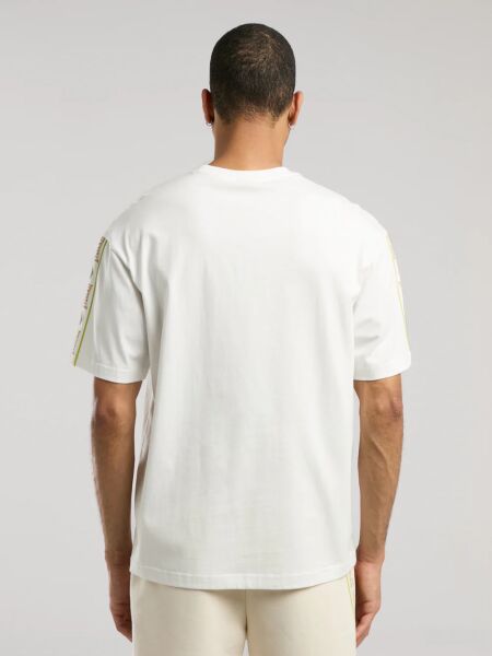 Everlast Boxing Club Oversize Erkek Tişört TM0016 Beyaz - L