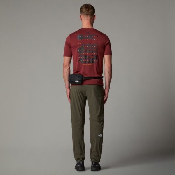 The North Face Foundation Mountains Faces Tee Erkek T-Shirt Bordo - S