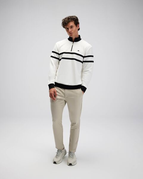 Ellesse Yarım Fermuarlı Sweat Siyah - XXL