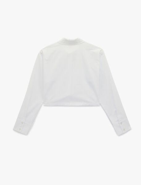 Koton Beyaz Gömlek 6Sak60103Pw Beyaz - 42