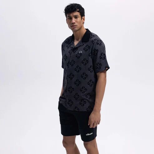 Ellesse Erkek Gömlek M-EM472 Siyah - XL