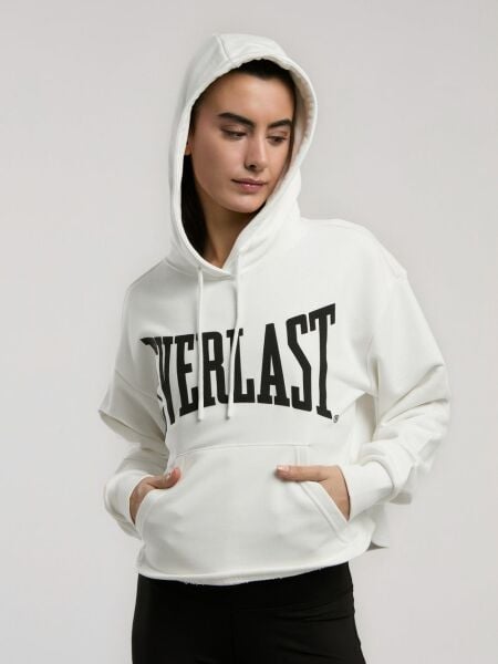 Ever Classics Wmn Beyaz Kadın Kapüşonlu Sweatshirt