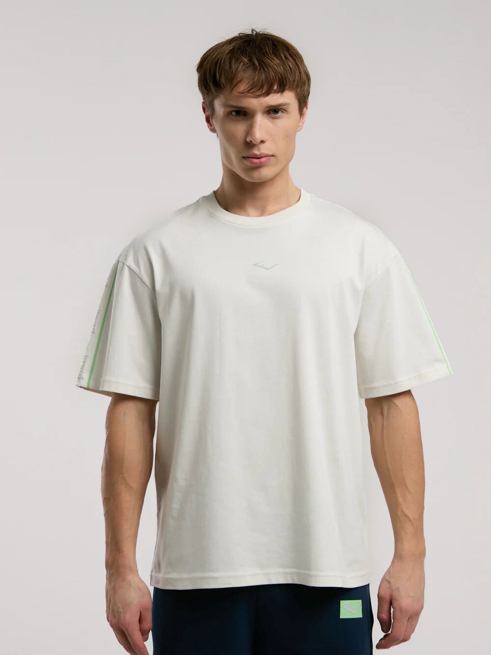 Everlast Boxing Club Oversize Erkek Tişört TM0016 Gri - XL