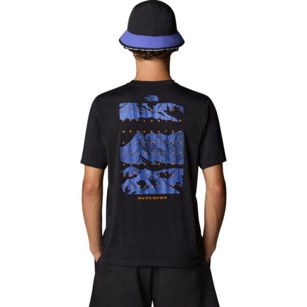 The North Face Foundation Mountains Faces Tee Erkek T-Shirt Siyah - S