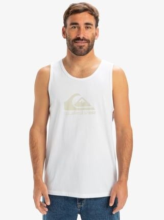 Quiksilver Ev Comp Logo Tank Erkek Atlet Beyaz - XXL