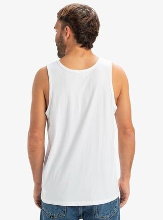 Quiksilver Ev Comp Logo Tank Erkek Atlet Beyaz - XXL