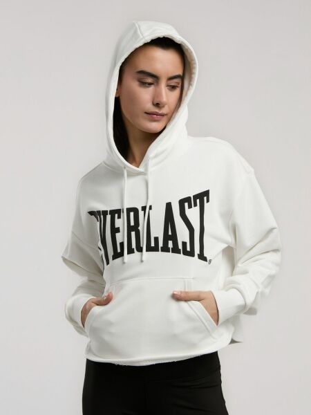Ever Classics Wmn Beyaz Kadın Kapüşonlu Sweatshirt XS - Beyaz