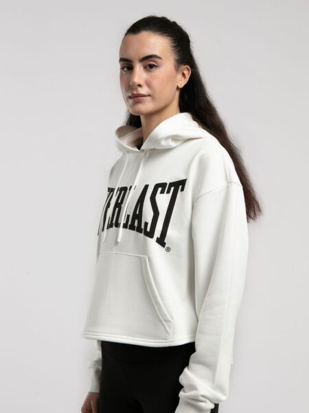 Ever Classics Wmn Beyaz Kadın Kapüşonlu Sweatshirt XS - Beyaz