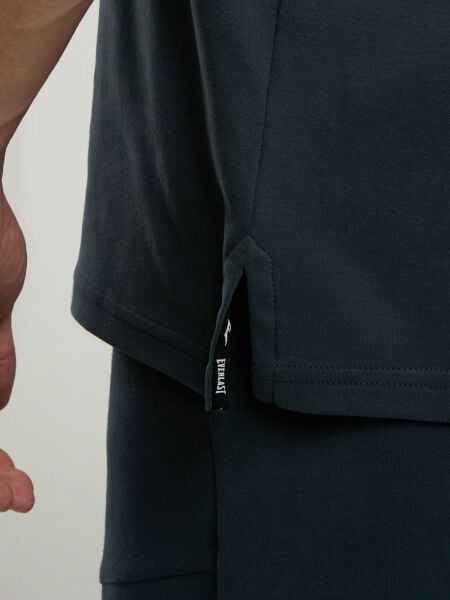 Ever Relaxed Oversize Siyah Erkek Tişört Koyu Gri - L