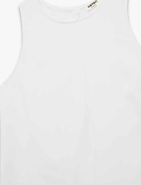 Koton Kırık Beyaz Gömlek 6Sak60113Uw Beyaz - 44