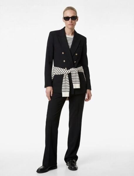 Koton Lacivert Ceket 6SAK50088UW Lacivert - 42