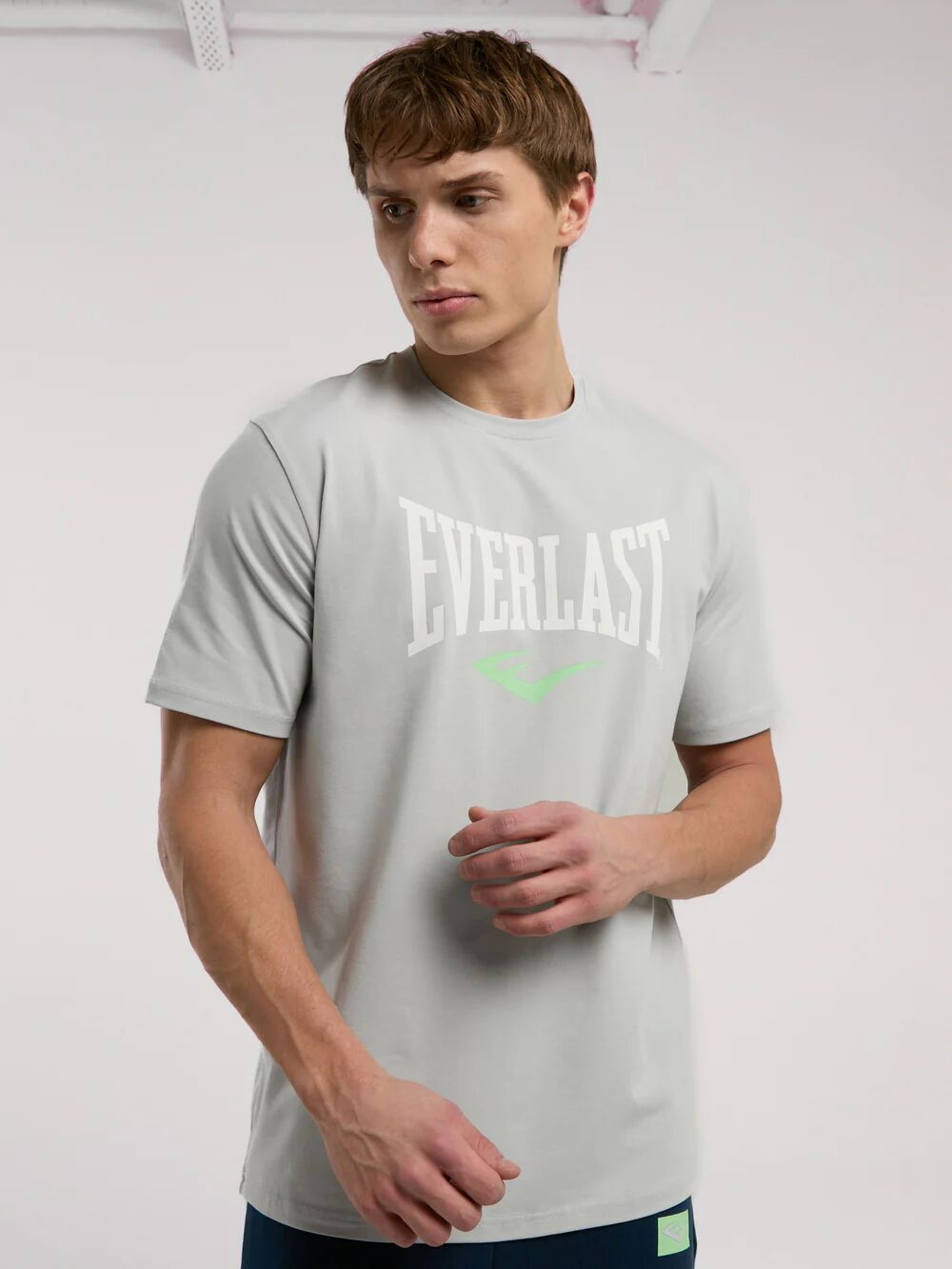 Everlast Boxing Club Erkek Tişört TM0015 113 Gri - XL