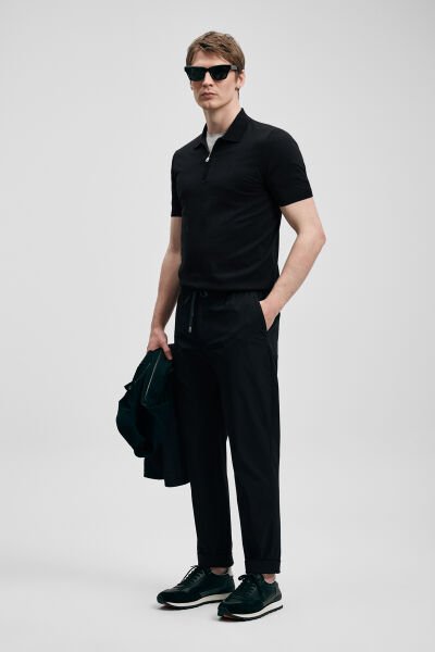 Lufian North Erkek Modal Karışımlı Kazak 111090136 Siyah - 3XL